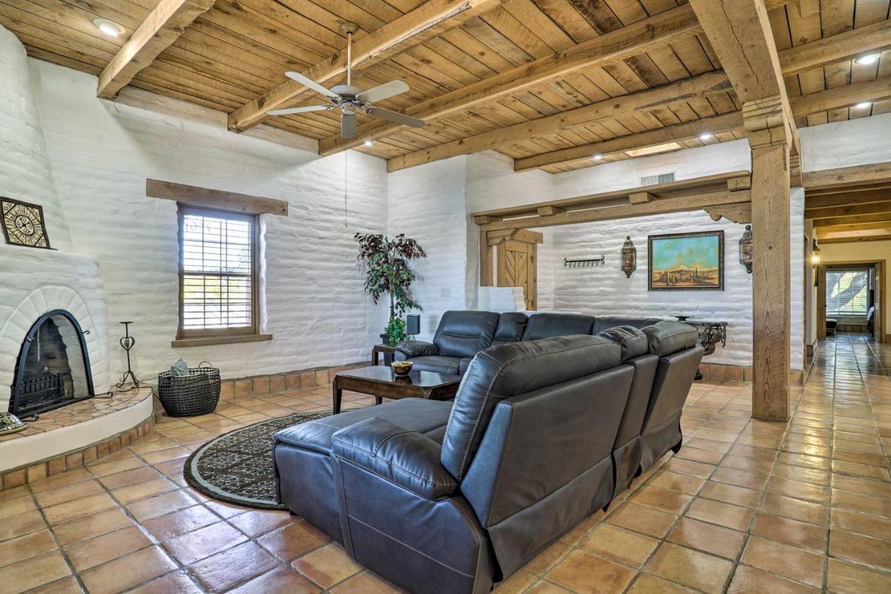 Las Cruces Home La Casa Blanca With Courtyard Buitenkant foto