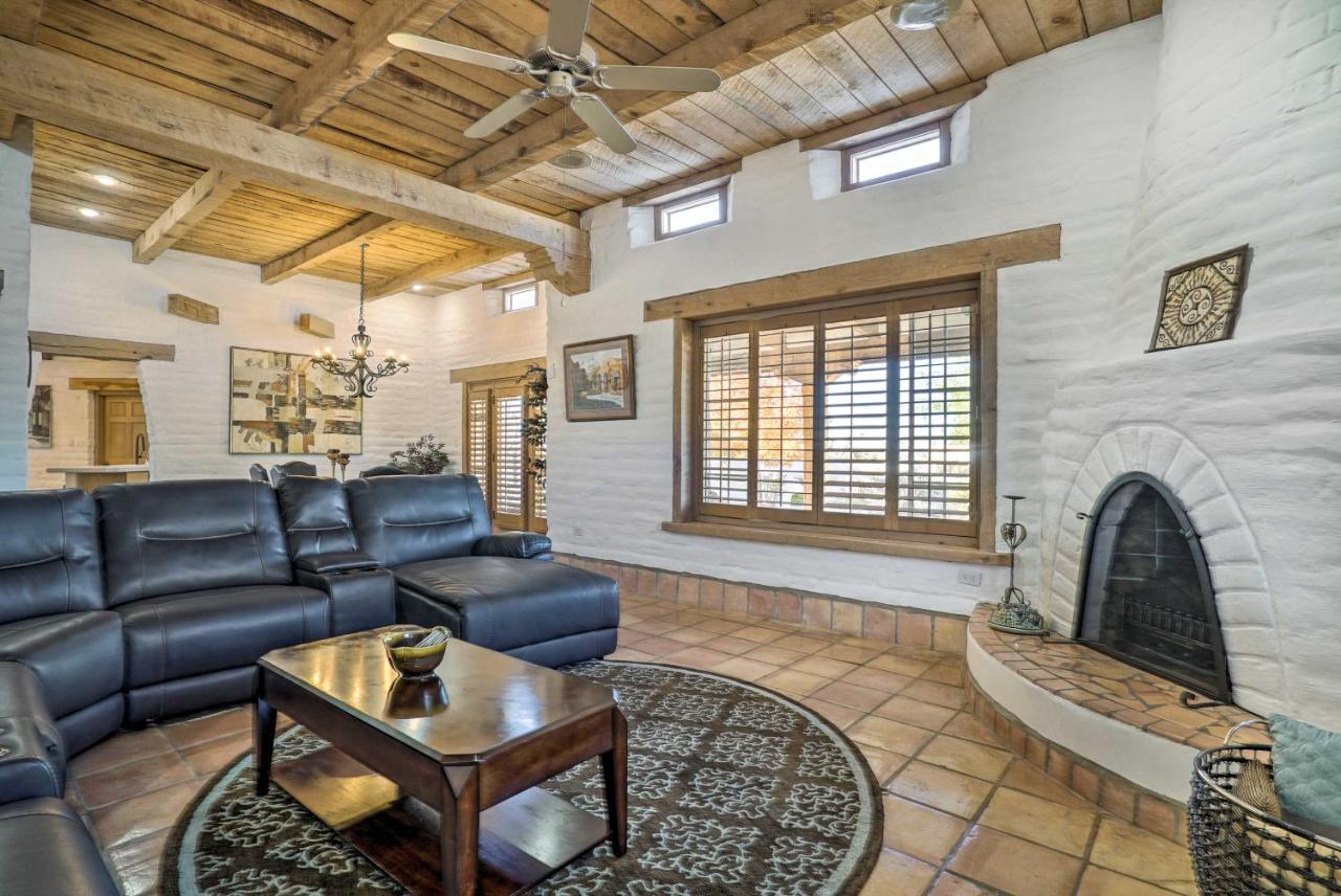 Las Cruces Home La Casa Blanca With Courtyard Buitenkant foto