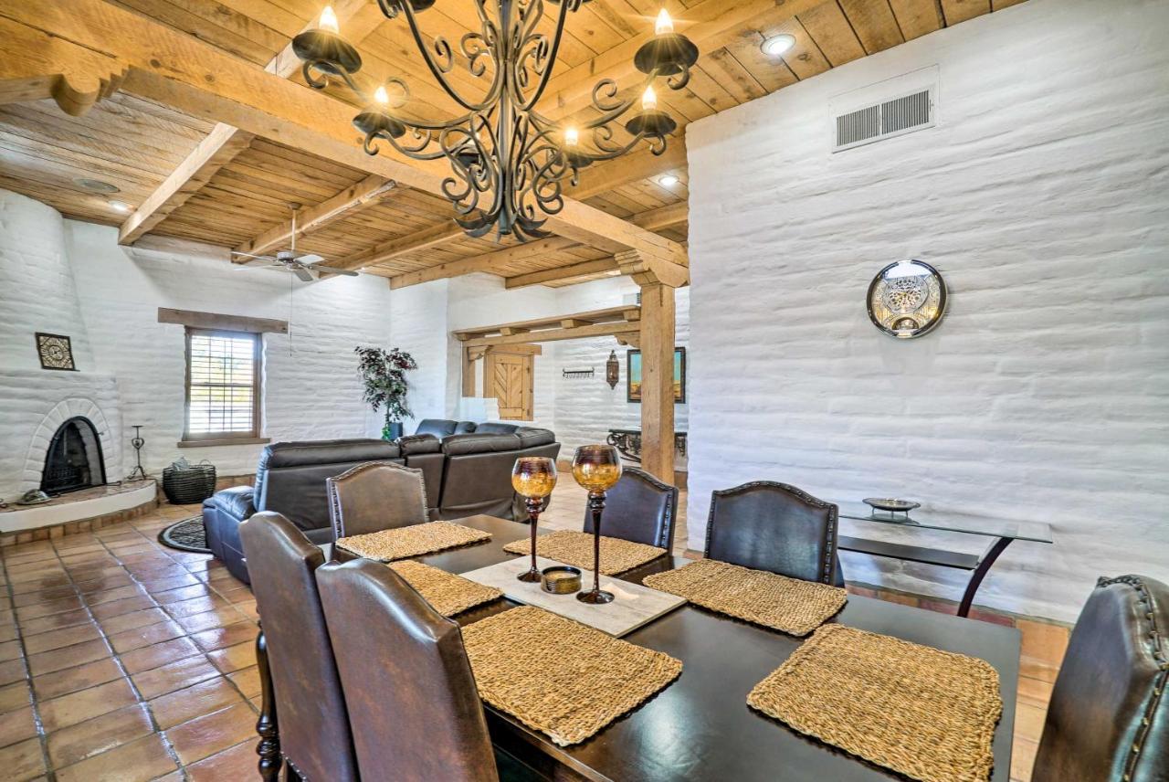 Las Cruces Home La Casa Blanca With Courtyard Buitenkant foto