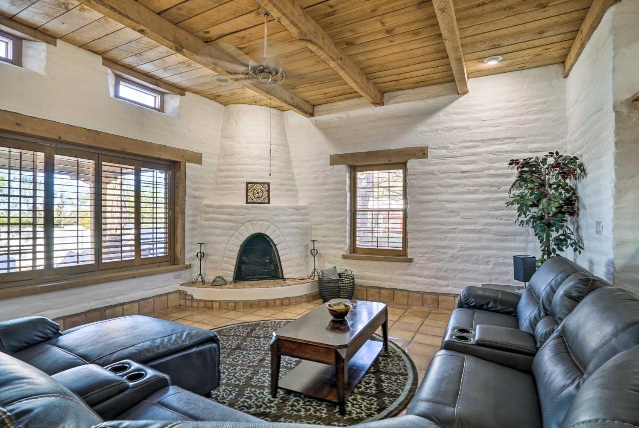 Las Cruces Home La Casa Blanca With Courtyard Buitenkant foto