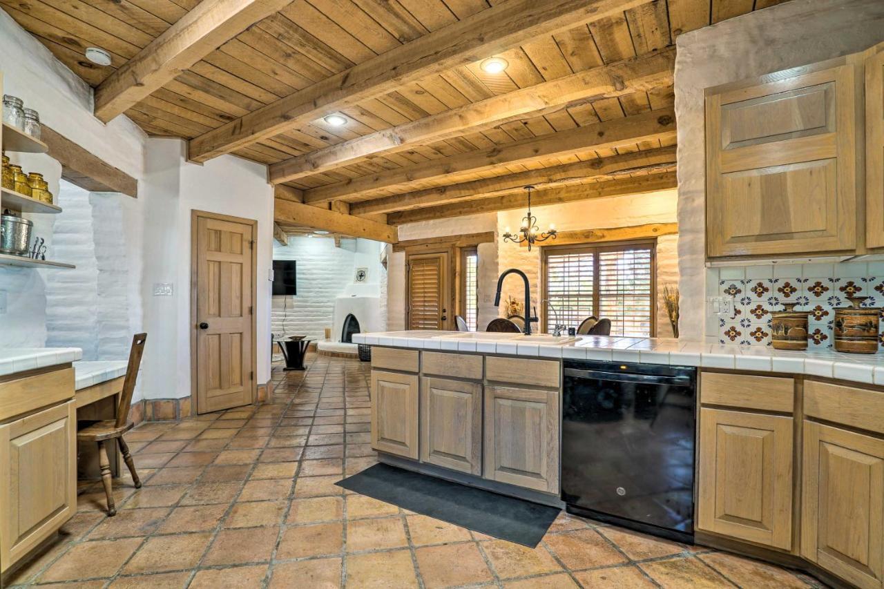 Las Cruces Home La Casa Blanca With Courtyard Buitenkant foto