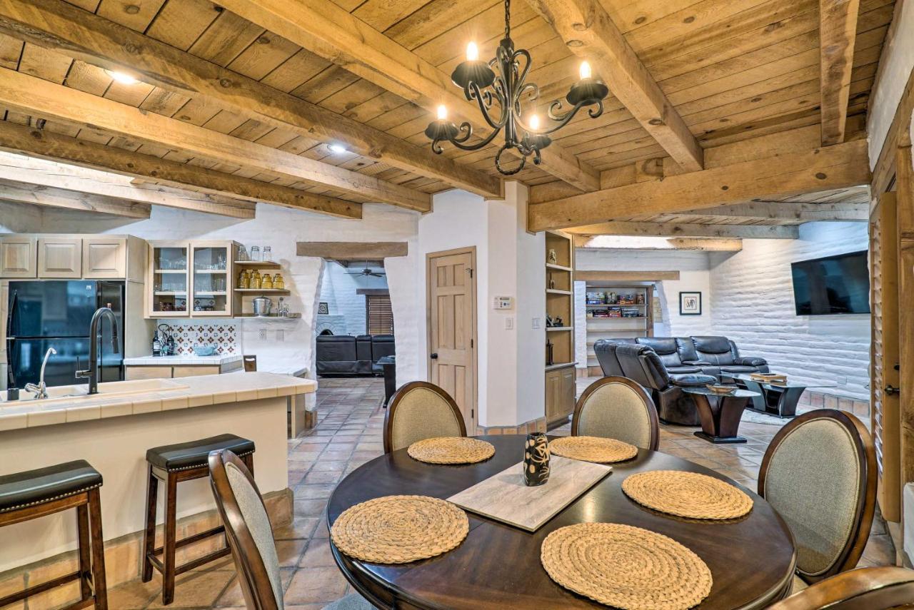 Las Cruces Home La Casa Blanca With Courtyard Buitenkant foto