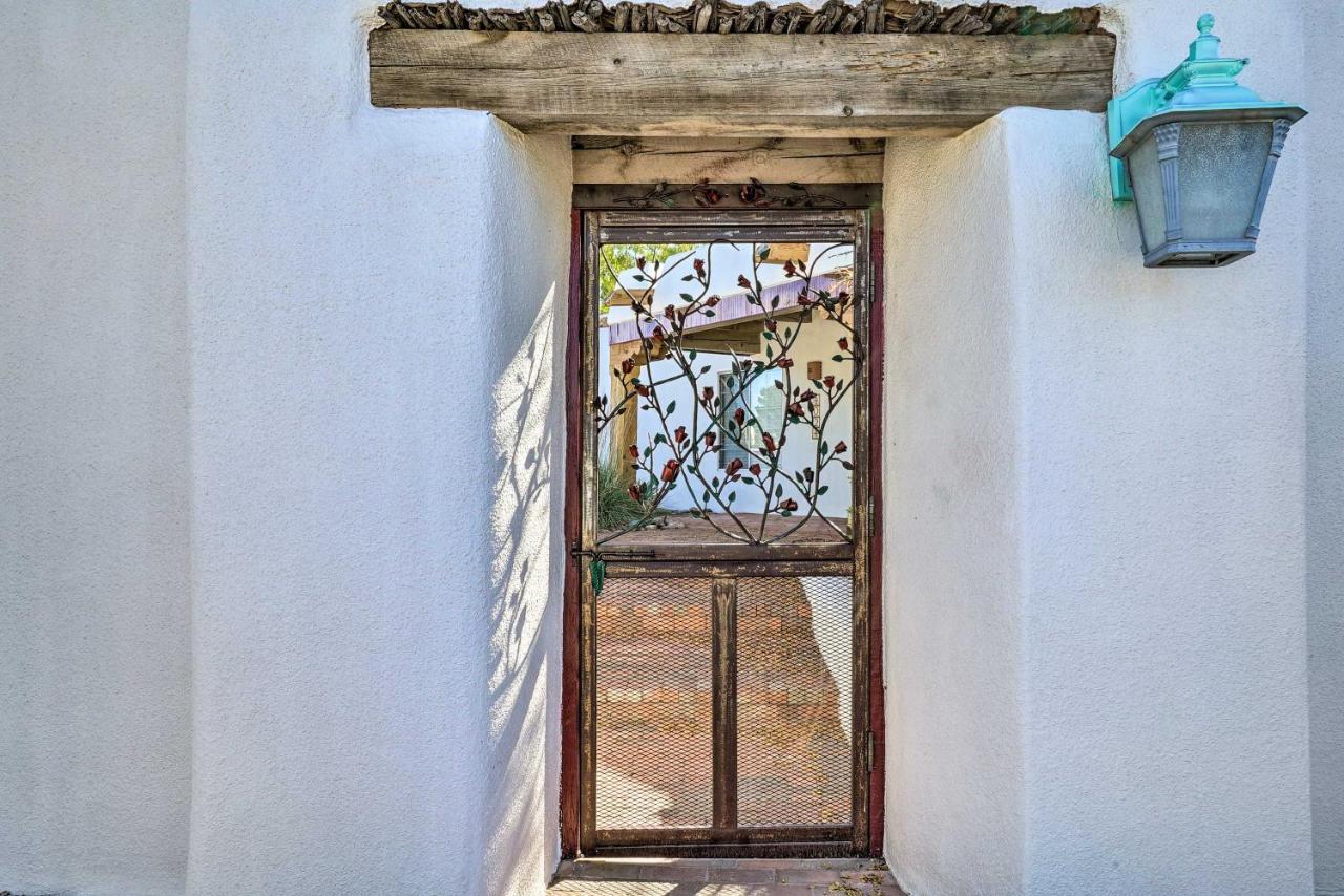 Las Cruces Home La Casa Blanca With Courtyard Buitenkant foto