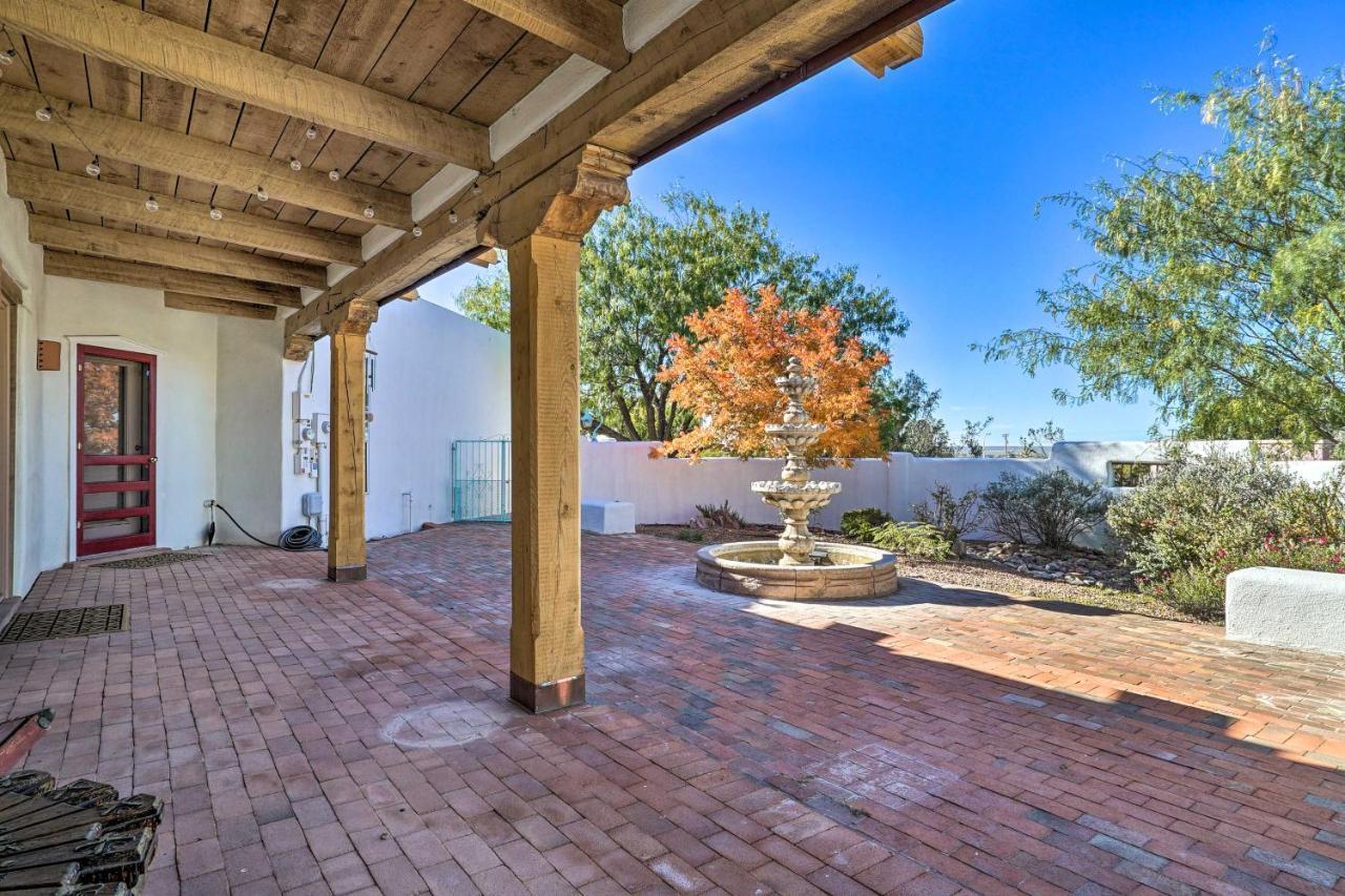 Las Cruces Home La Casa Blanca With Courtyard Buitenkant foto