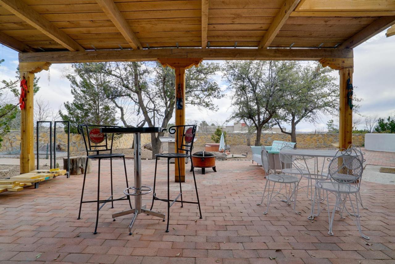 Las Cruces Home La Casa Blanca With Courtyard Buitenkant foto